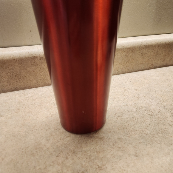 Starbucks 2014 Red Stainless Steel Tumbler No Straw - Picture 4 of 7